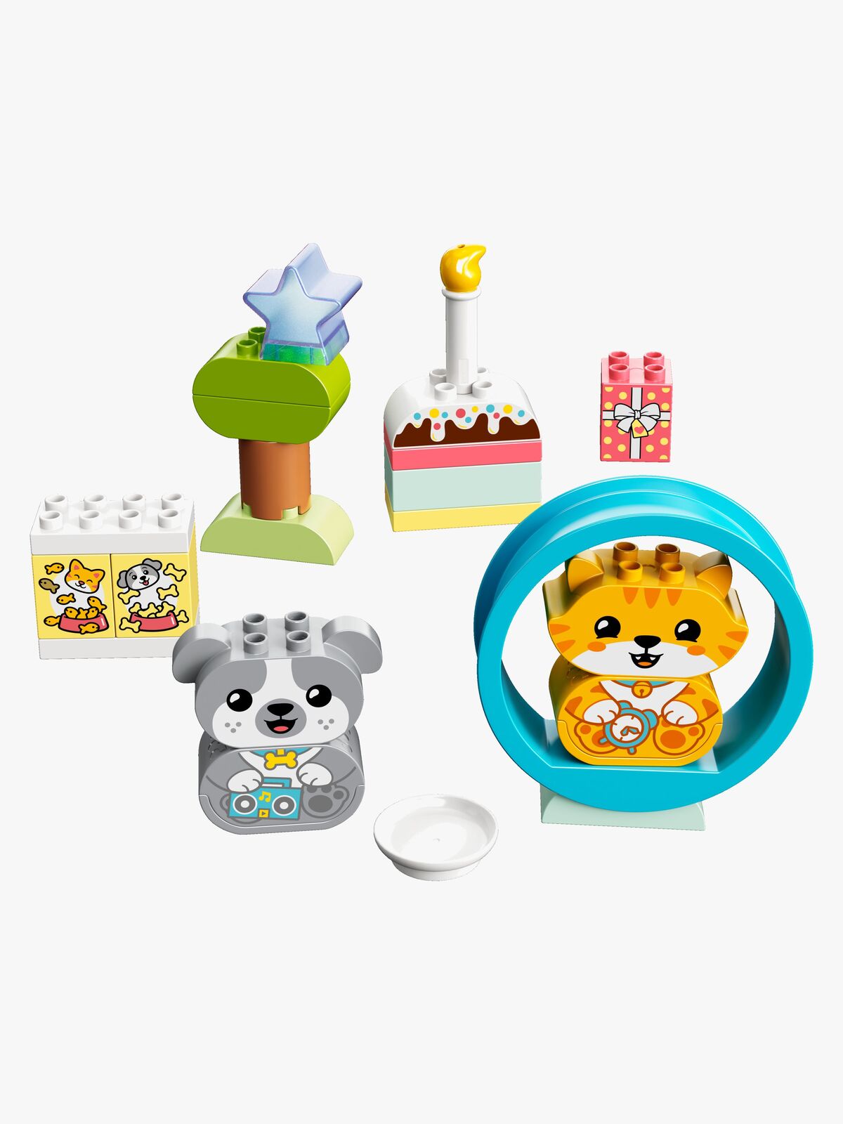 LEGO DUPLO 10977 Min Första Hundvalp & Kattunge Med Ljud