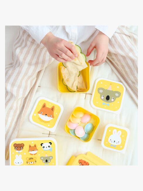 A Little Lovely Company Lunchboxset, Djurvänner