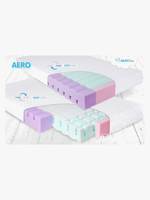 BabyMatex Aero Barnmadrass Andningsbar & Tvåsidig, 70x140cm