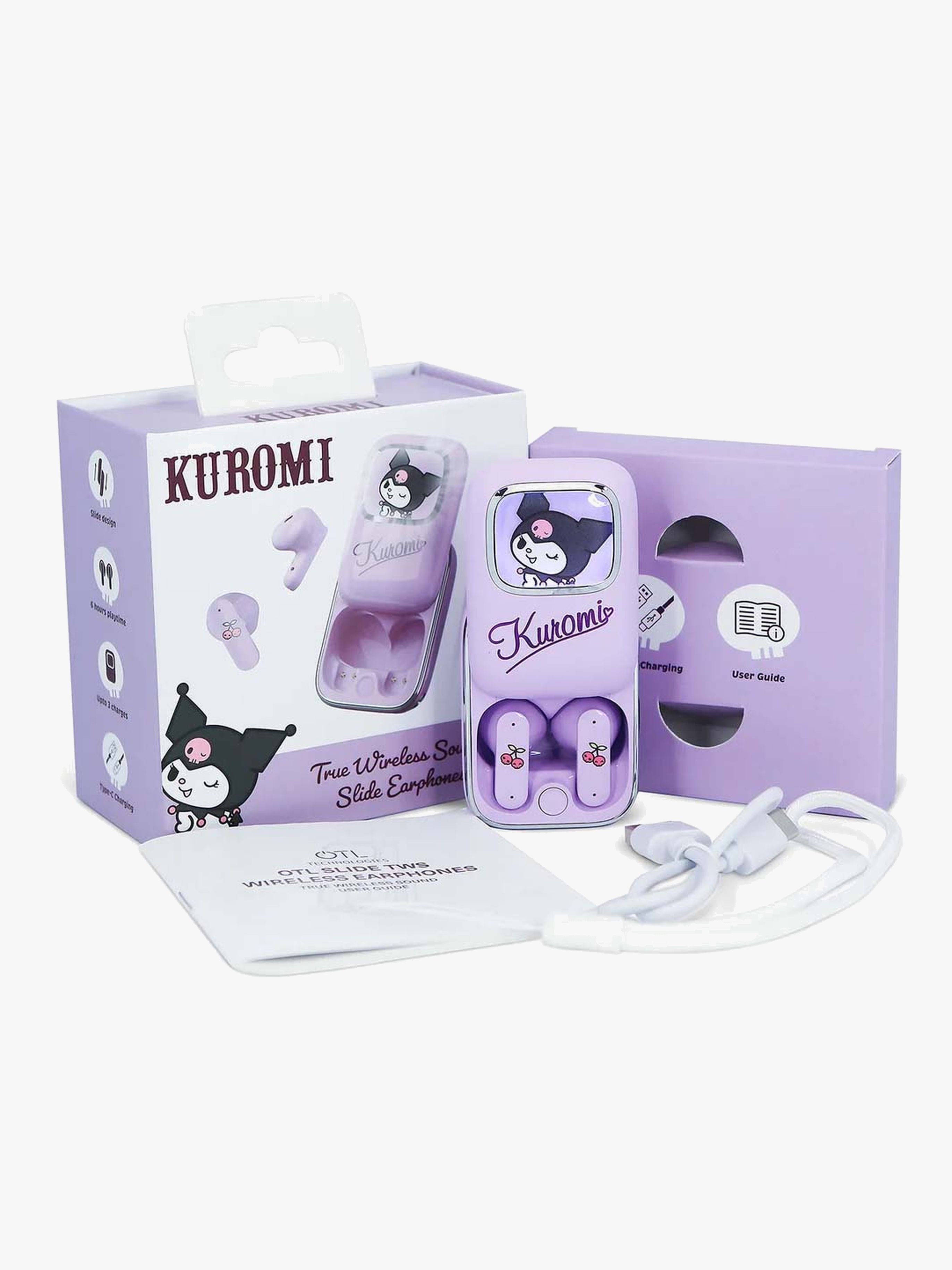 OTL Technologies Hörlurar In-Ear TWS med LED, Grön