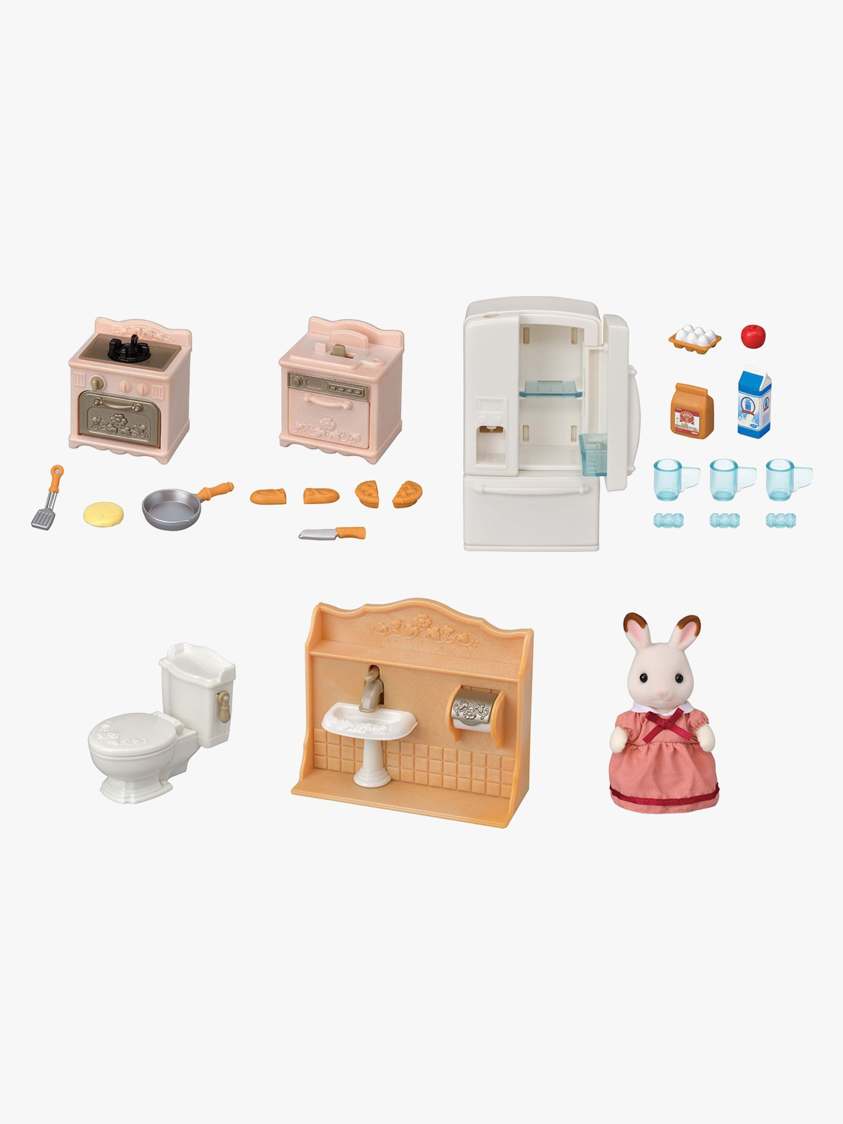 Sylvanian Families Dockhustillbehör med Figur