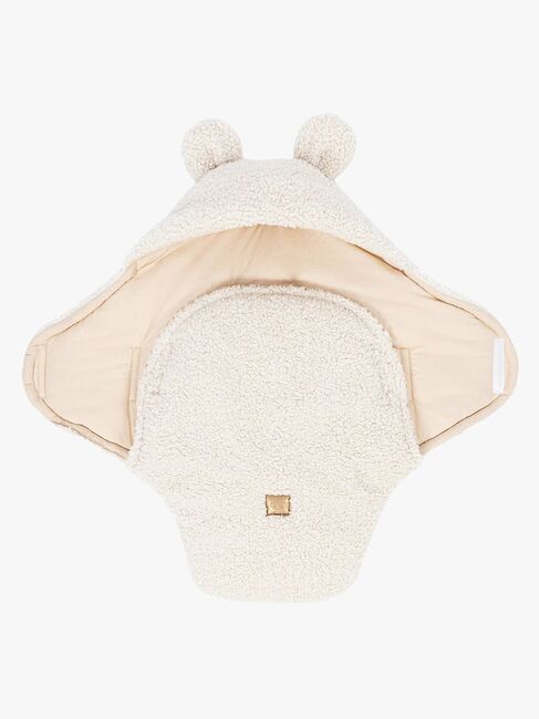 MeowBaby Bearly Swaddler med Björnöron, Cream