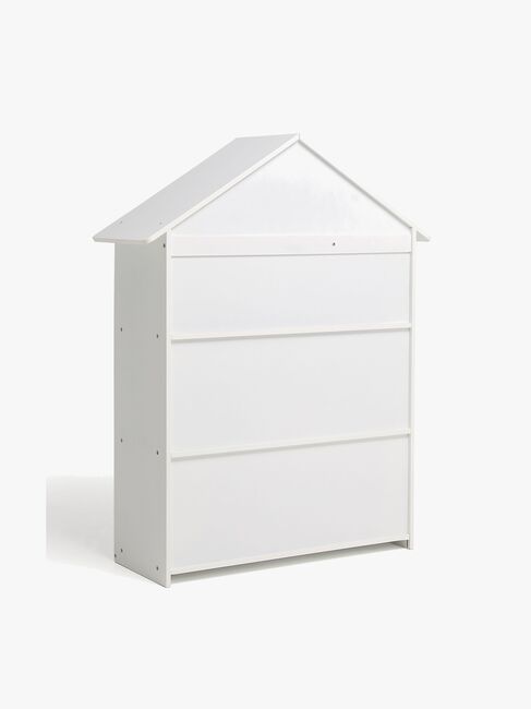 Alice & Fox POLLY Bokhylla & Dockhus, Vit