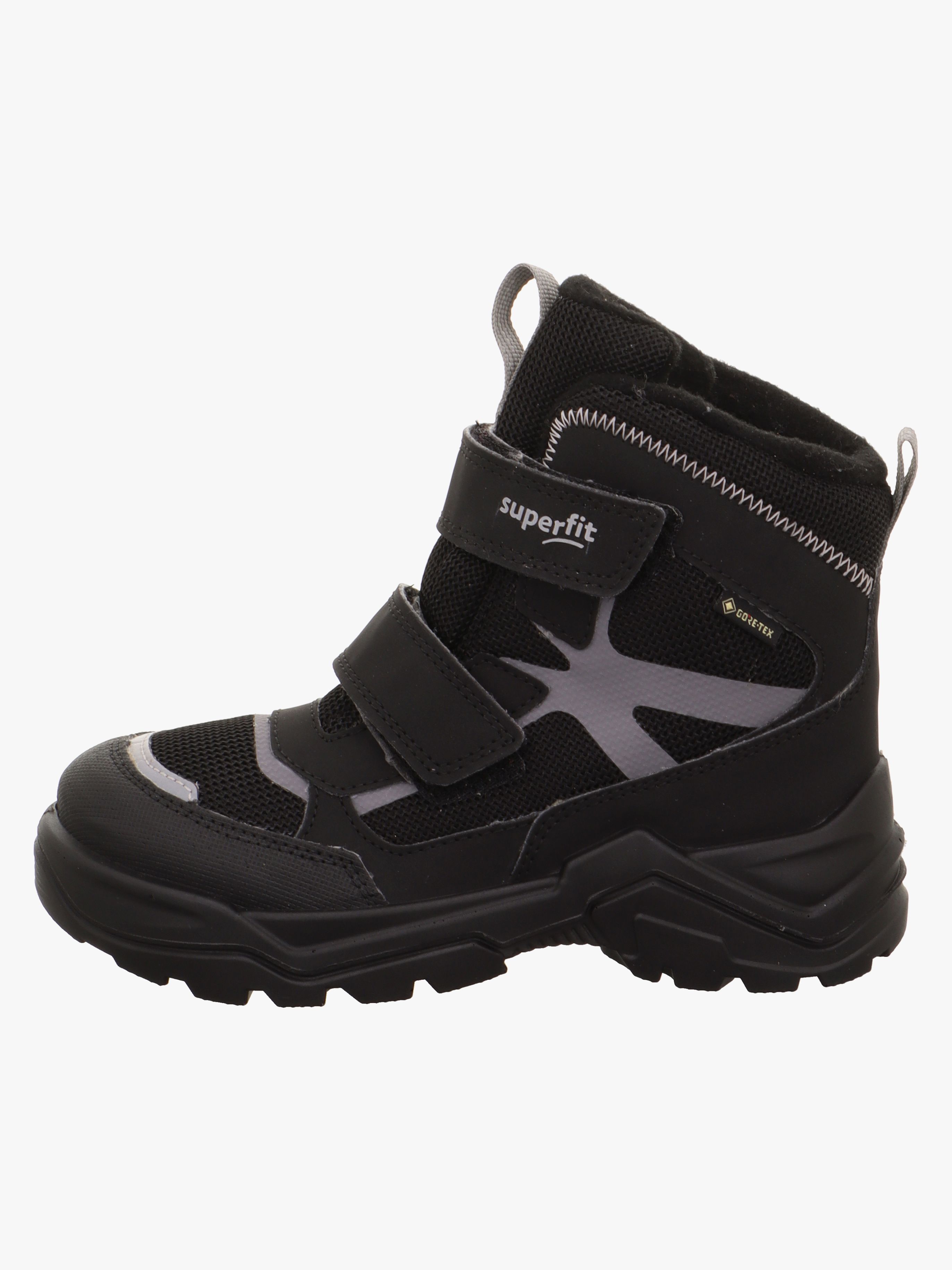Superfit Snow Max Vinterkängor, Black/Light Grey, 31