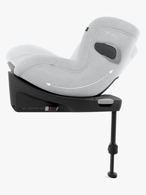 Cybex Sirona Ti i-Size Plus Bilbarnstol, Platinum White