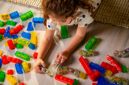 Goliath Jelly Blox 2-i-1 Förvaringslåda 30 Delar