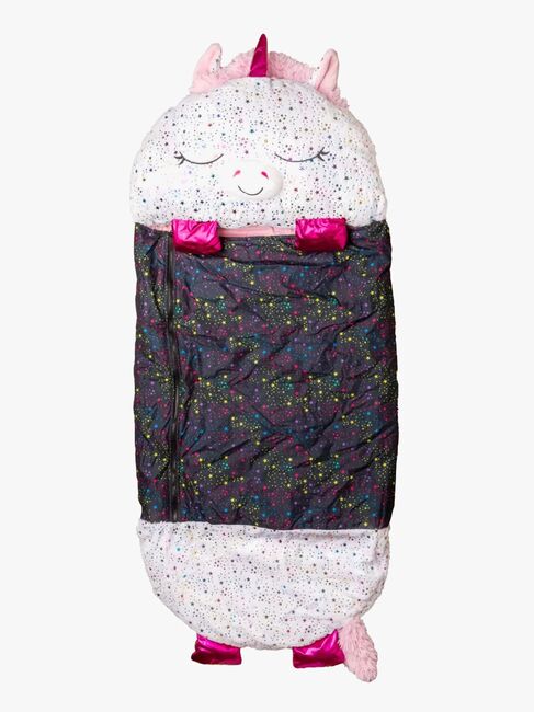 Happy Nappers Gosedjur & Sovsäck Glitterenhörning
