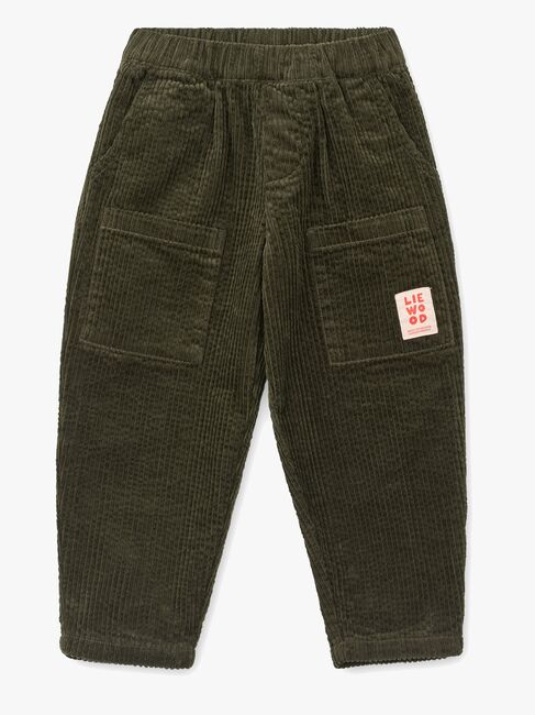 Liewood Borris Manchesterbyxor, Army Brown LW21375-1529-3133_1.jpg
