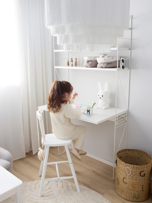 Alice & Fox BONNIE Skrivbord, Vit
