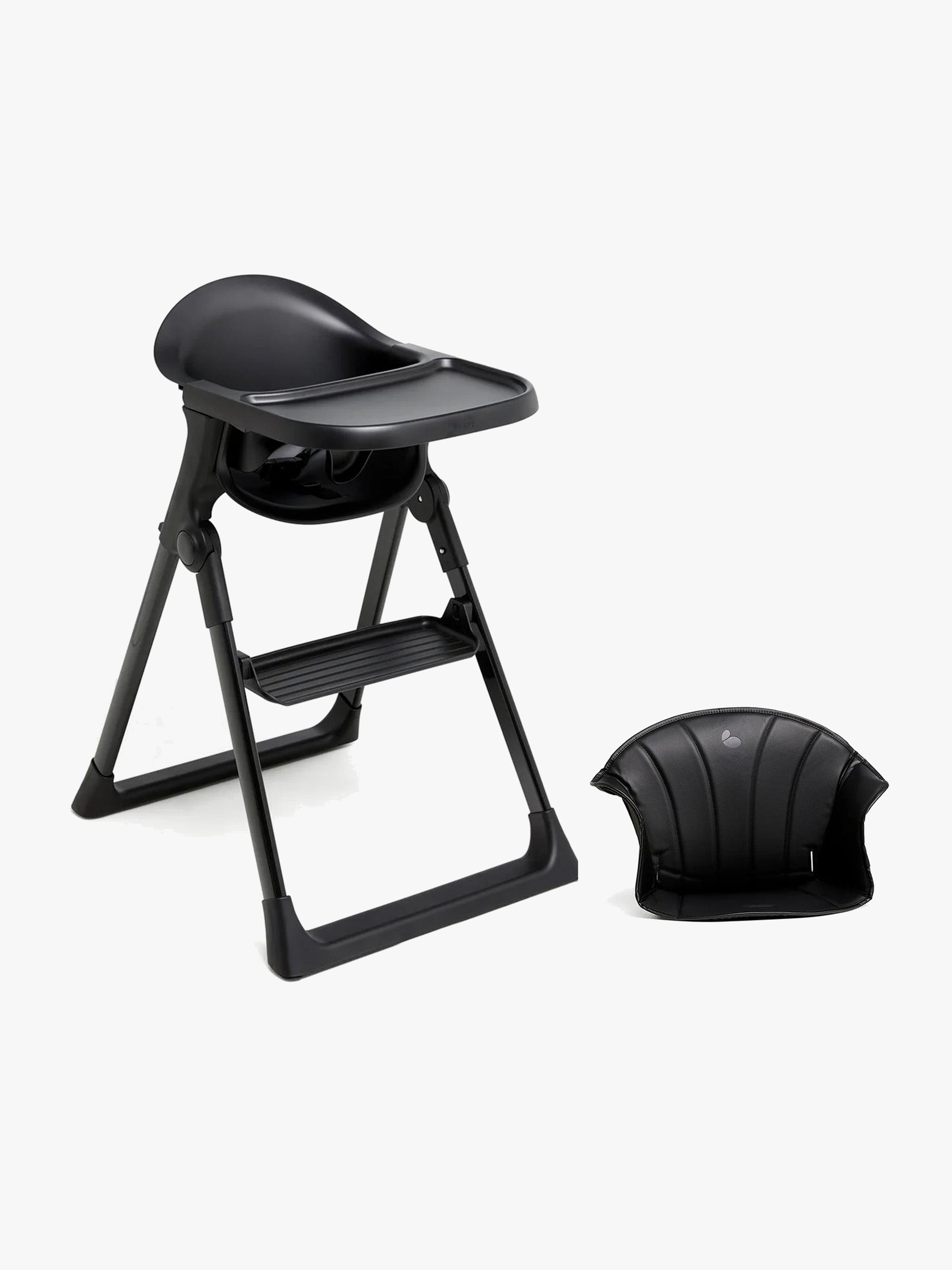 Beemoo CARE Harmony Matstol Inkl. Matstolsdyna, All Black/Black
