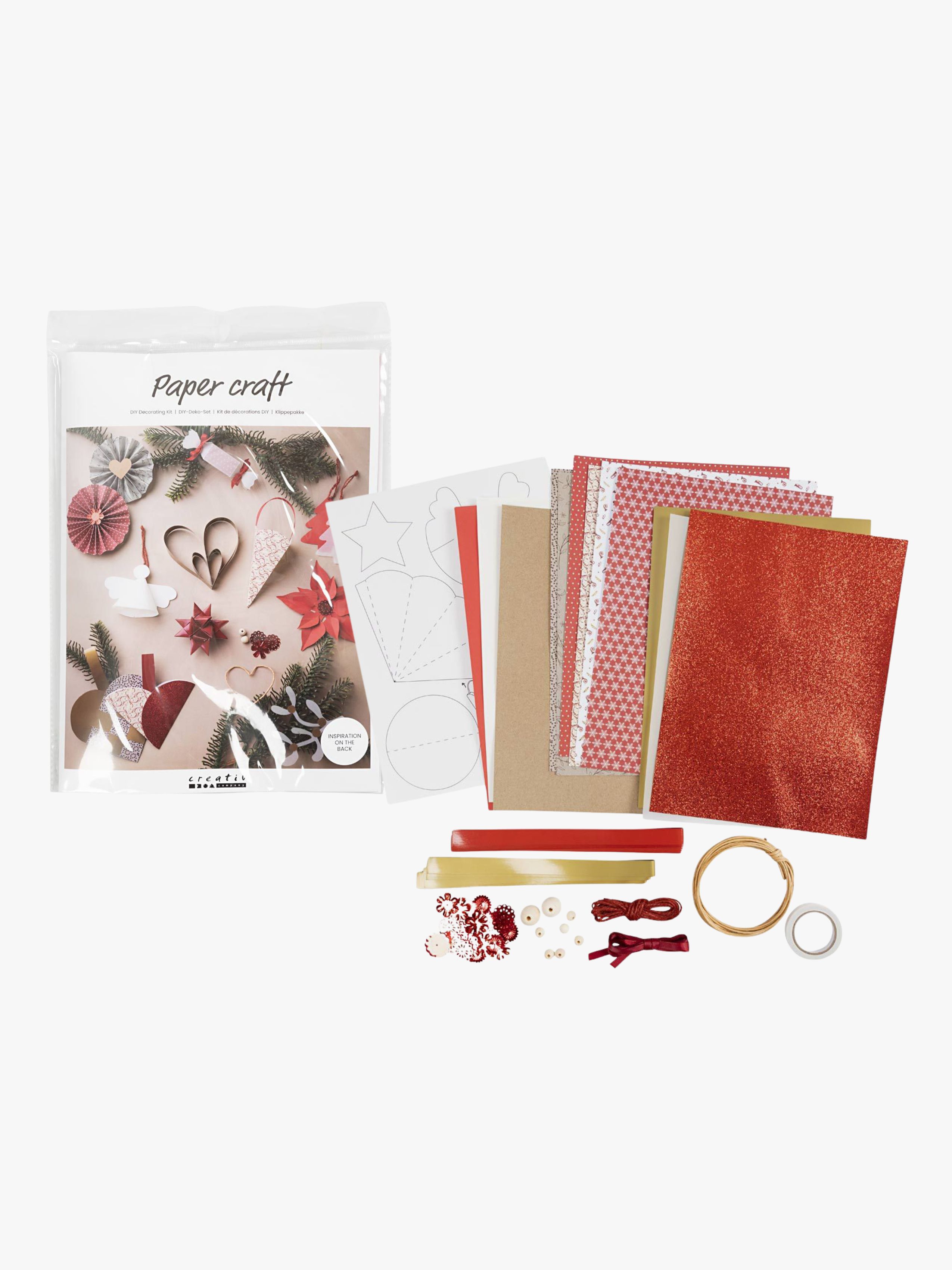 Creativ Company Pysselset Klipp &  Klistra Jul