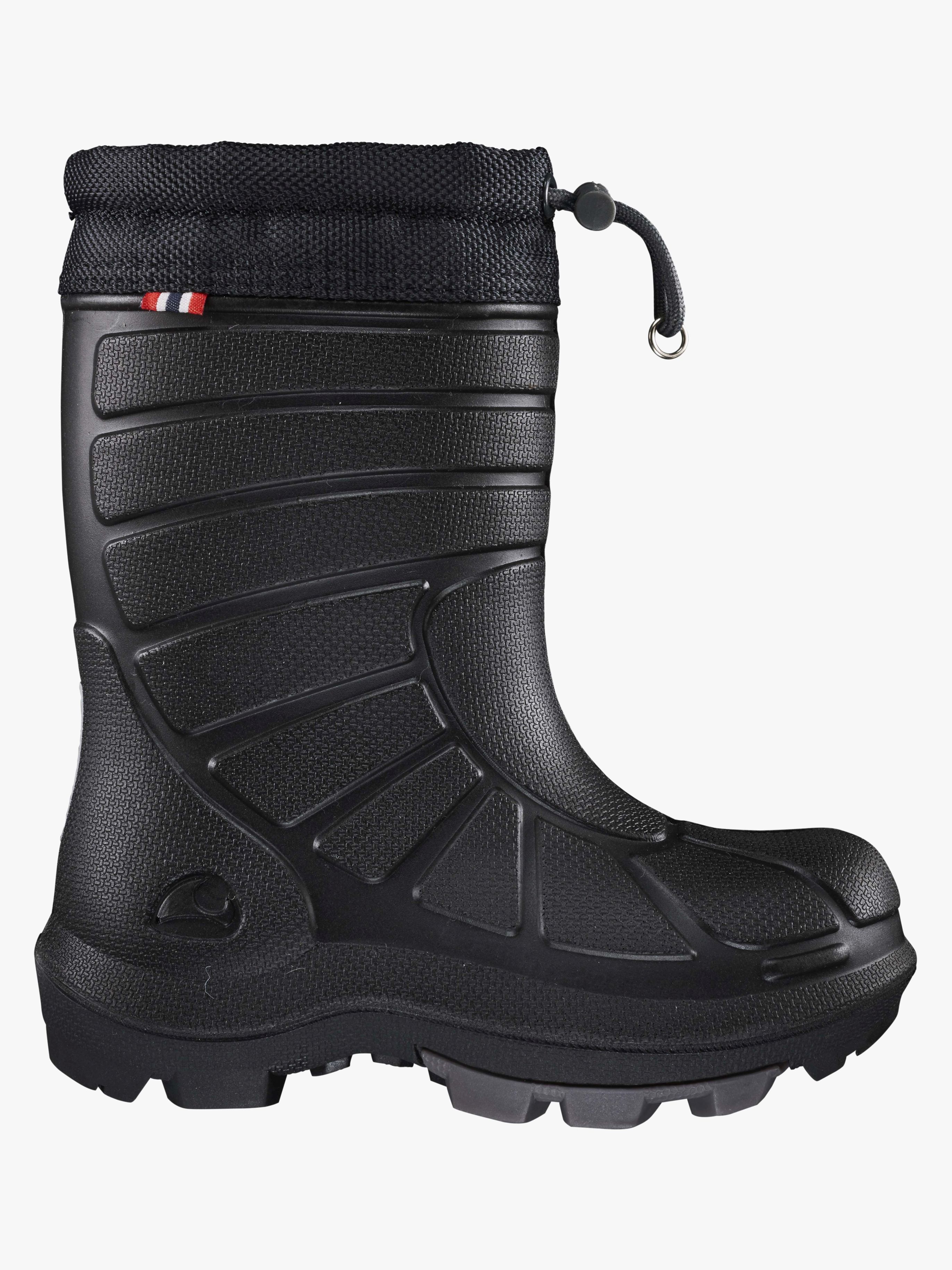 Viking Extreme  Fodrade Gummistövlar, Black/Charcoal, 23