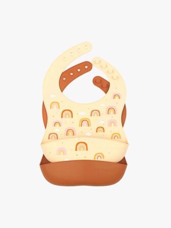 A Little Lovely Company Silikonhaklapp 2-Pack, Skogsvänner