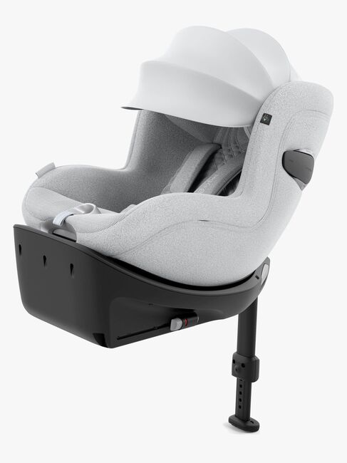 Cybex Sirona Ti i-Size Plus Bilbarnstol, Platinum White