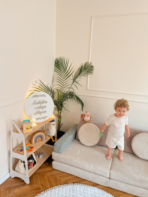 Shappy Play Byggbar Soffa 160x80 cm Manchester, Lollipop