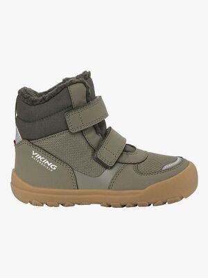 Viking Rowan Barefoot WP 2V Vinterkängor, Olive