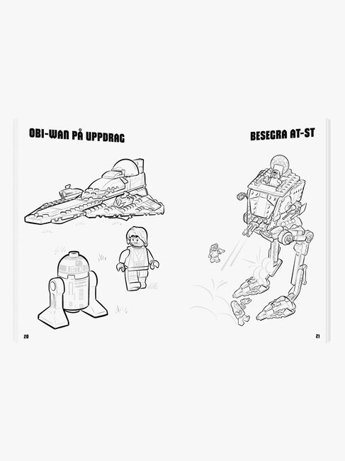 Egmont Kärnan LEGO Star Wars Målarbok