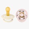 BIBS Studio Colour Bumblebee Napp 2-Pack Latex Stl 2, Ivory