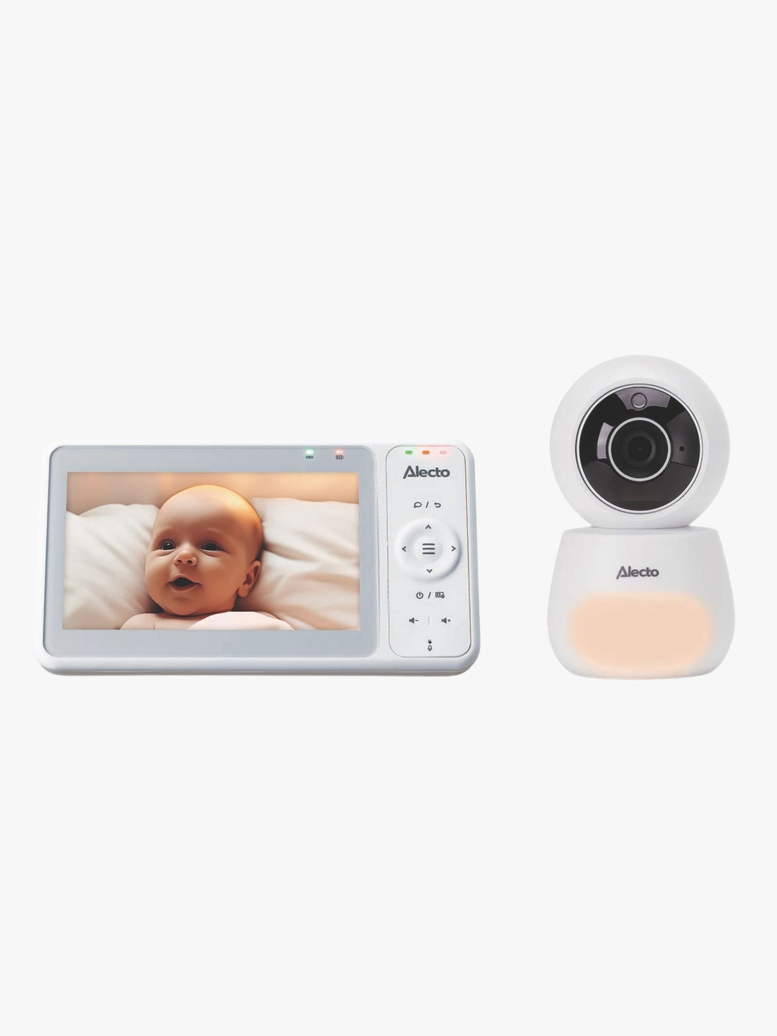 Alecto DVM2060 Babyvakt – WiFi-kamera med 5-tumsskärm och app-stöd