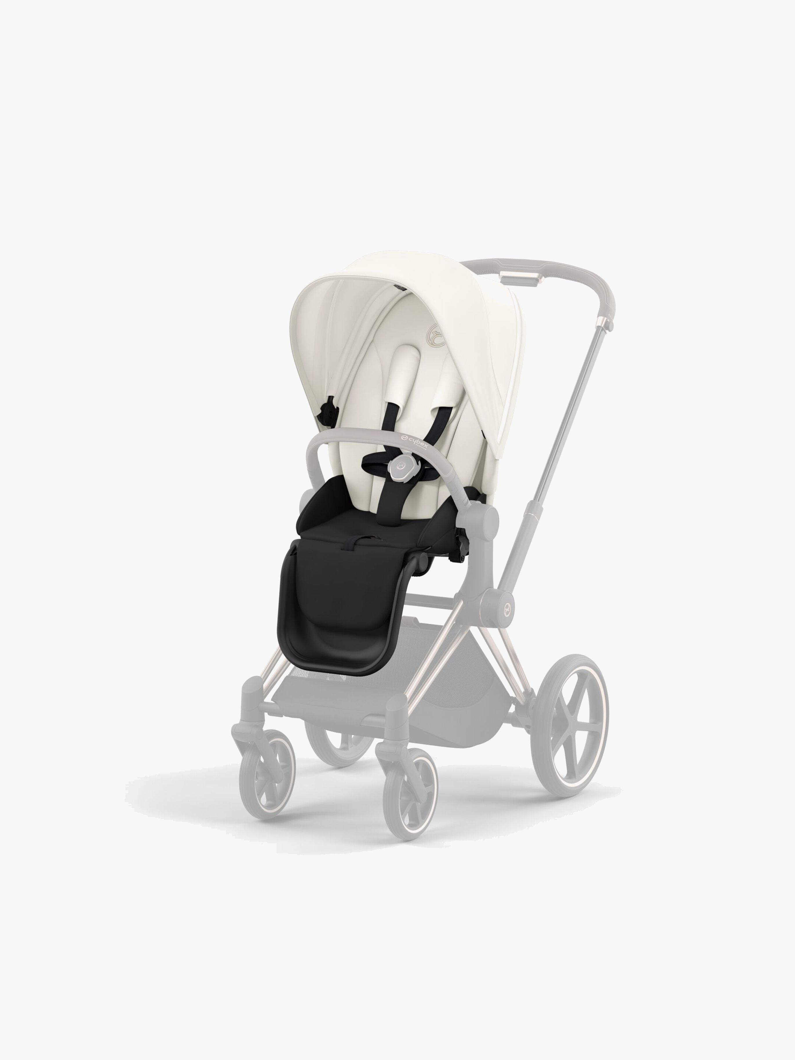 Cybex Priam Sittdelsklädsel (Off White)