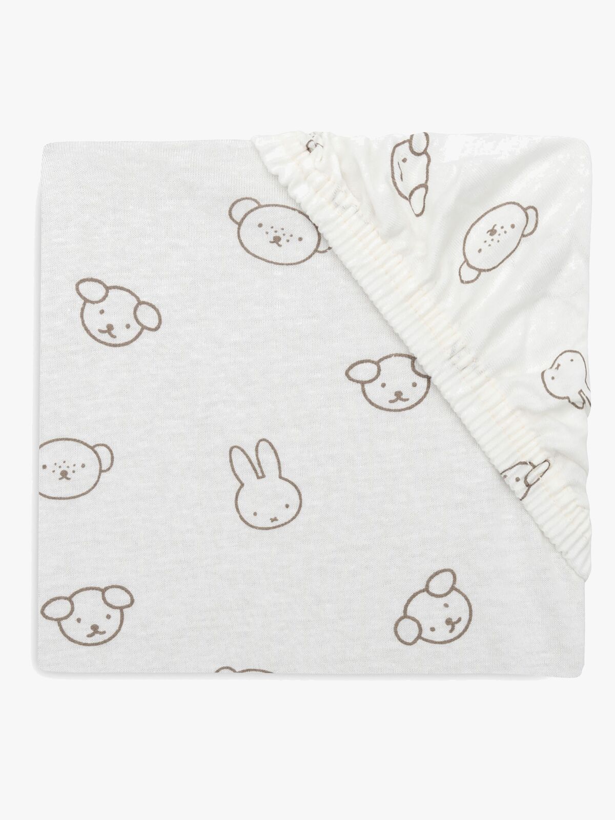 Jollein Dra-på-lakan 40x80, Miffy and Friends
