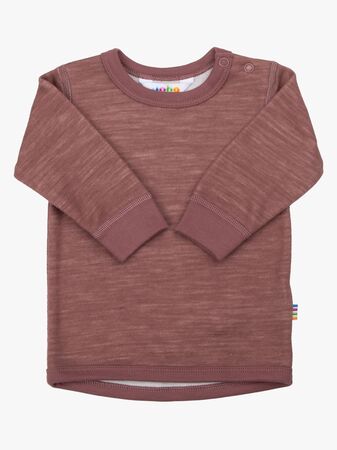 Joha Tröja Merinomix, Dark Rose