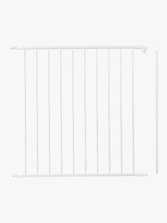 BabyDan Förlängning Säkerhetsgrind Flex Large 72 cm, Vit