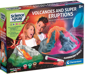 Clementoni Experimentlåda Vulkaner och Superutbrott