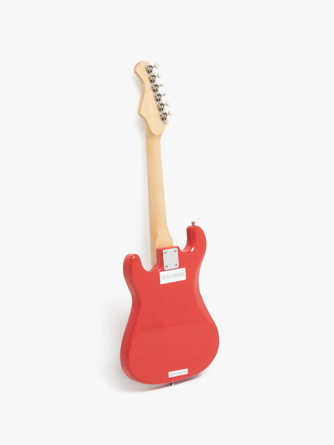 Cloudberry Castle Elgitarr med Förstärkare 80 cm, Röd