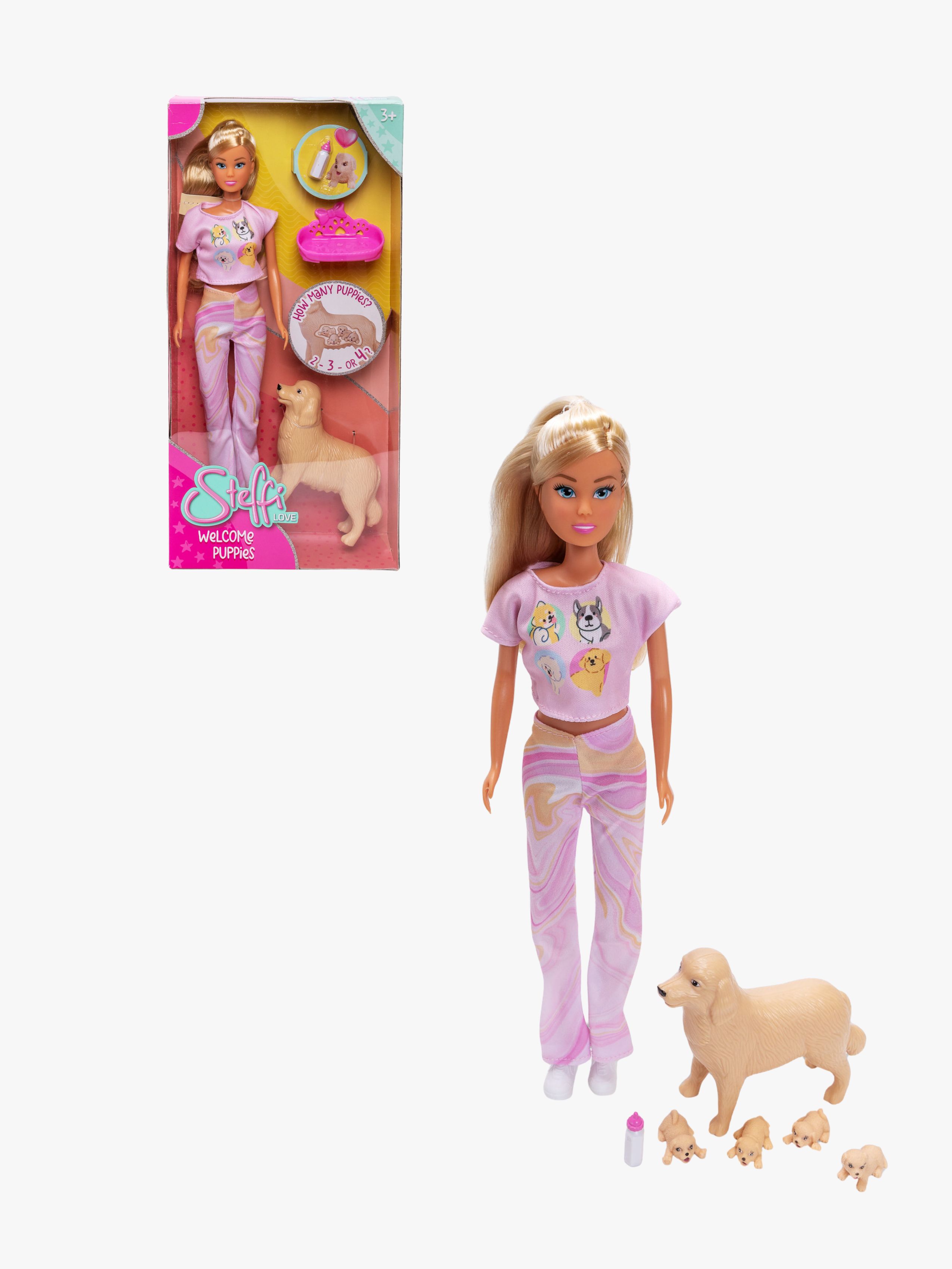 Steffi Love Docka Med Hund 29 cm
