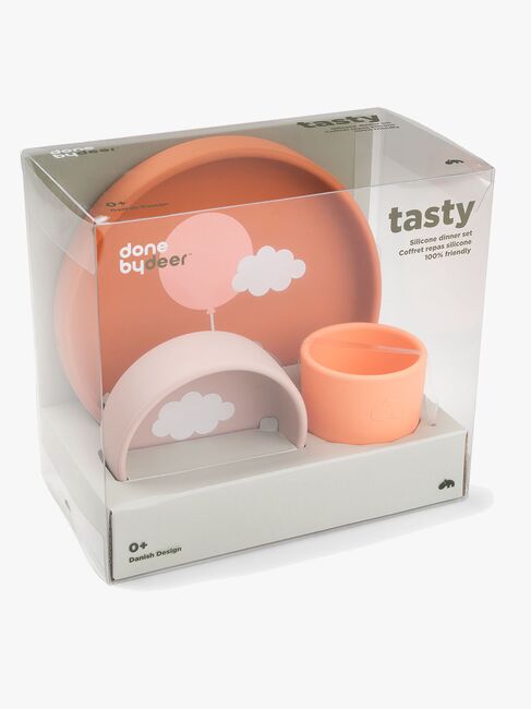 Done By Deer Happy Clouds Barnserviser, Papaya