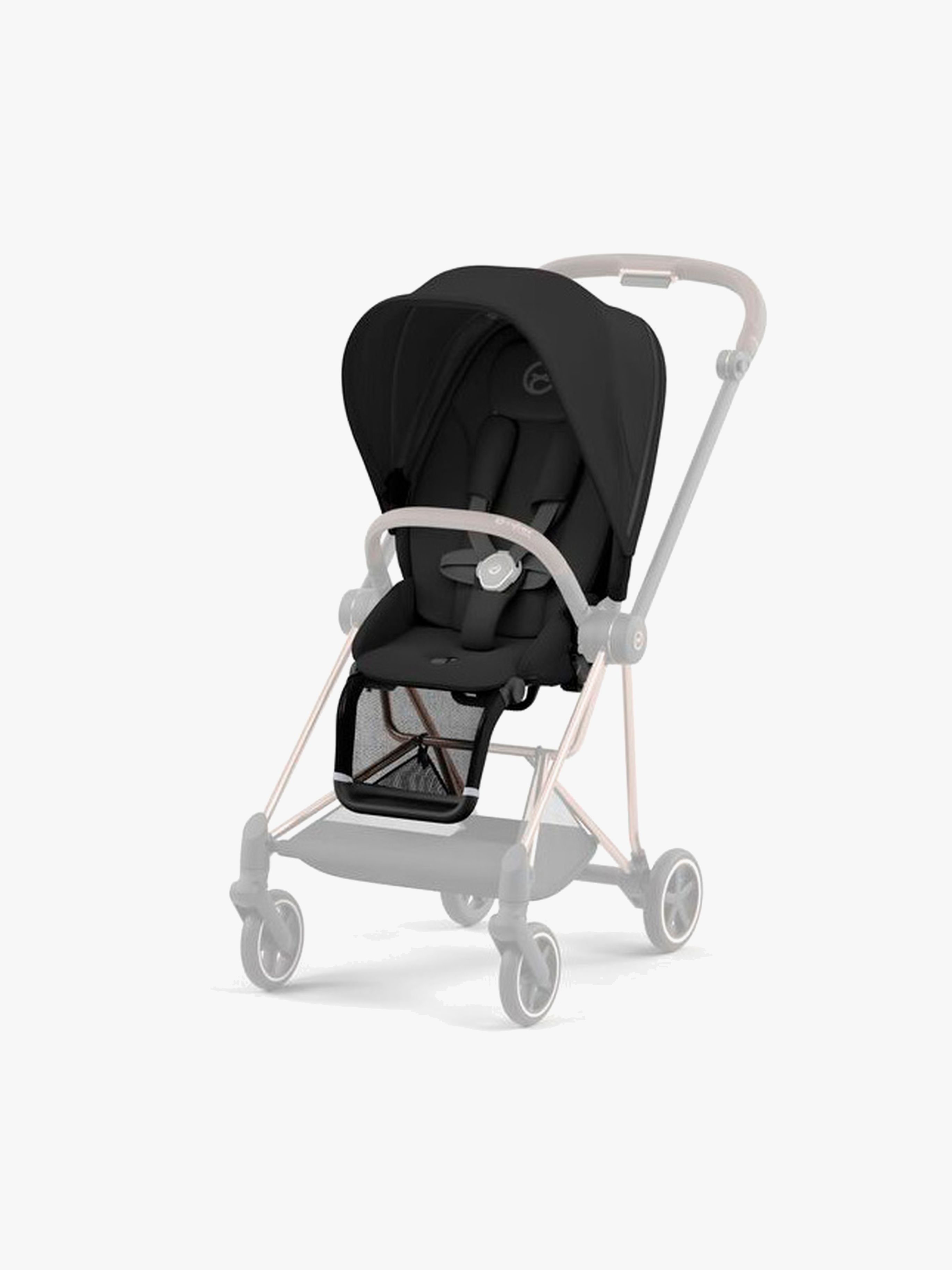 Cybex Mios Färgklädsel Sepia Black – utbytbar sittenhet upp till 22 kg