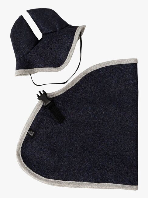 My Hobby Horse Täcke & Huva Glitter, Marinblå