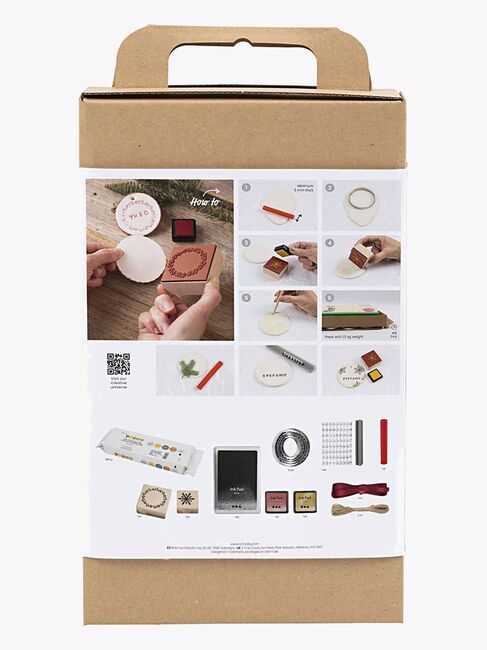 Creativ Company Pysselset Juldekorationer Självhärdande Lera DIY