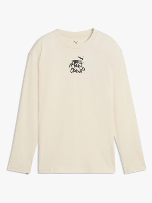 Puma MID90s  Avslappnad Tröja, Vit