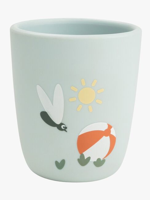 Done By Deer Playground Silikon Mugg, Blue