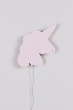 Alice & Fox Vägglampa Enhörning, Cotton Candy