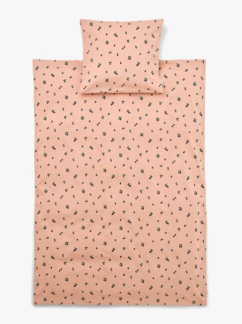 LIEWOOD Carmen Baby Bäddset 70x100, Berry/Pale Tuscany