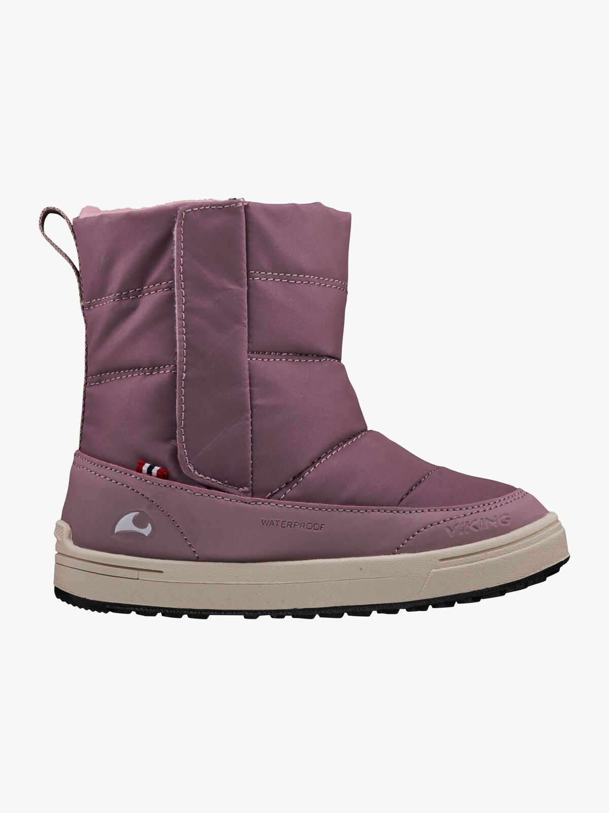 Viking Hoston High WP R Warm Vinterkängor, Dusty Pink