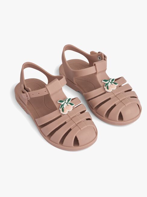 LIEWOOD Bre Sandaler med Berlocker, Peach/Dark rose