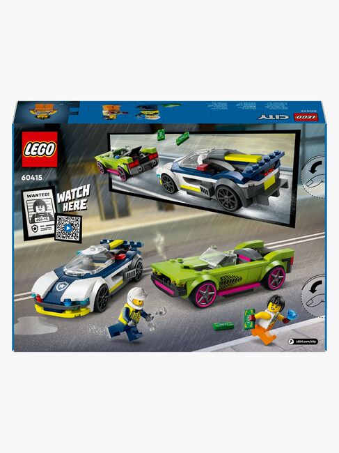 LEGO City 60415 Jakt med polisbil och muskelbil