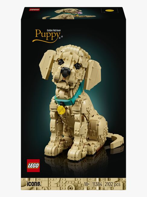 LEGO Icons 11384 Golden Retriever Valp