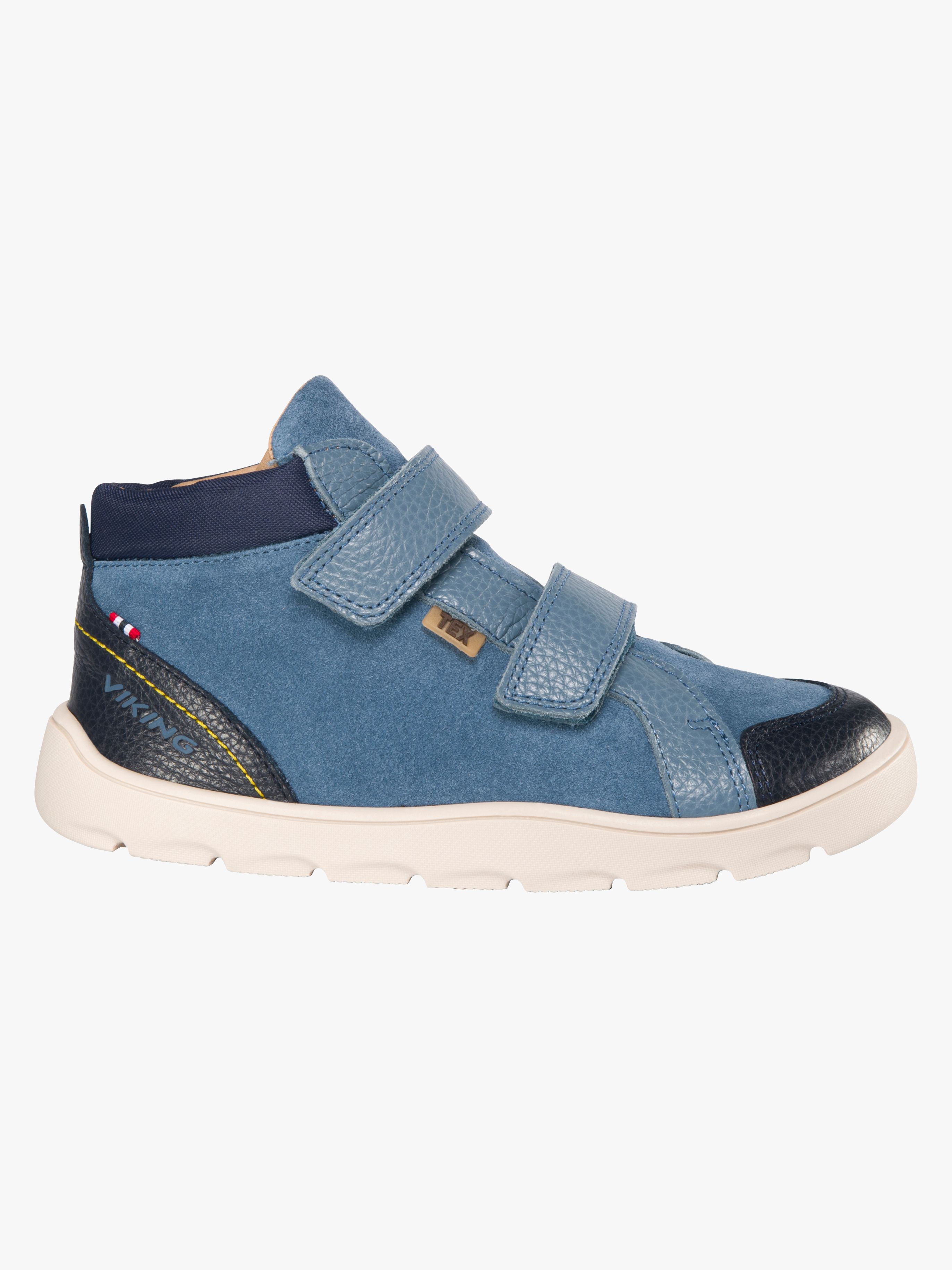 Viking Molde Barefoot Mid TEX 2V Sneakers, Denim, 29