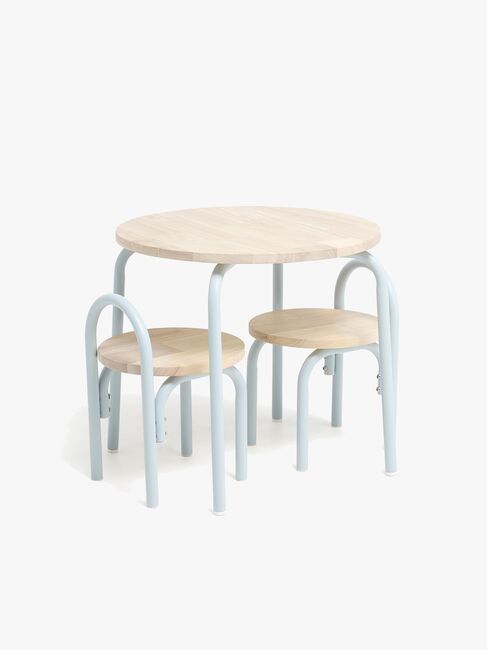 Alice & Fox CLEO Bord och Stolar, Blå/Natur