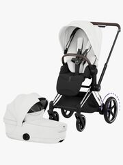 Cybex ePriam Style Duovagn, Chrome Brown/Off White
