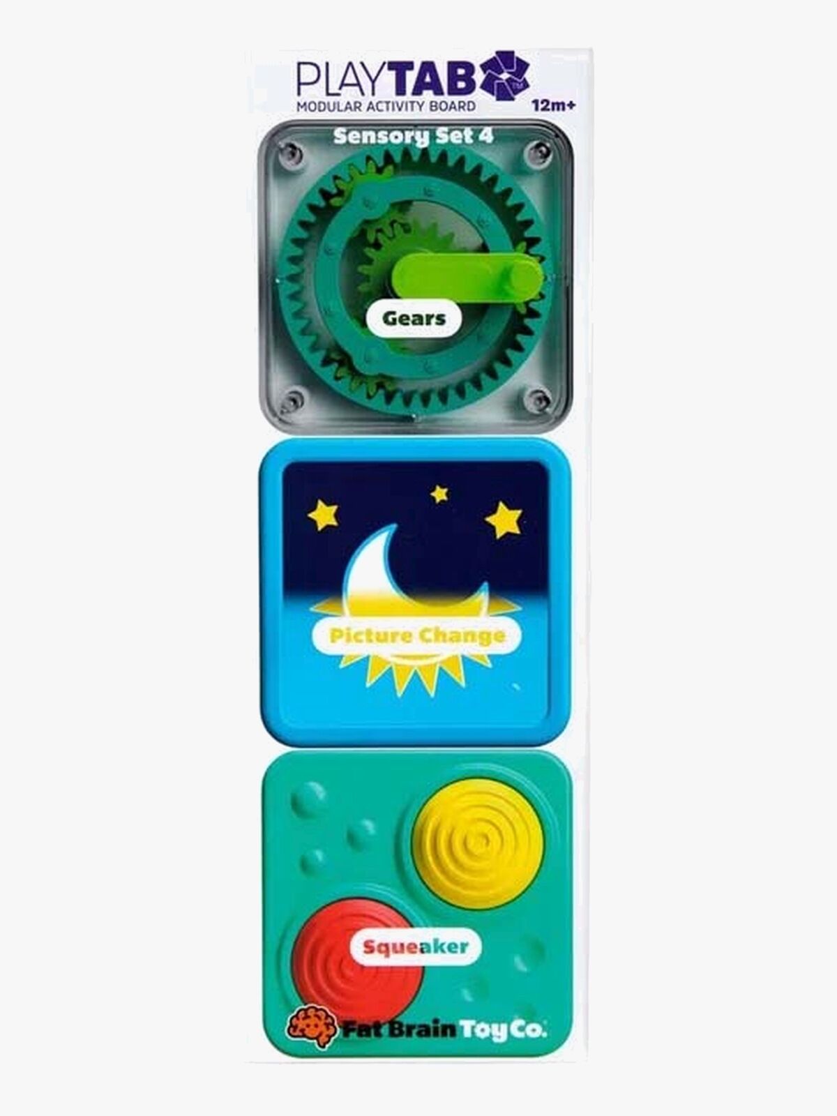 Fat Brain Play Tab Sensorisk Aktivitetsleksak Set 4