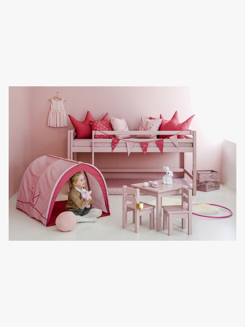 Hoppekids Halvhög Modul 90x200 ECO Dream, Pale Rose