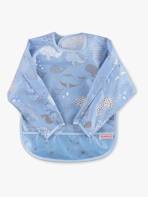 Bambino Eat-n-Play  Långärmad Haklapp Blandad