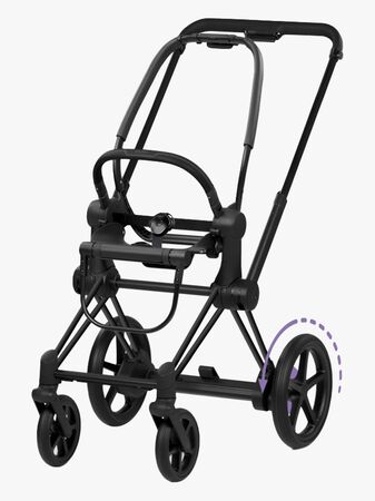 Cybex ePRIAM Style Chassi, Matt Black