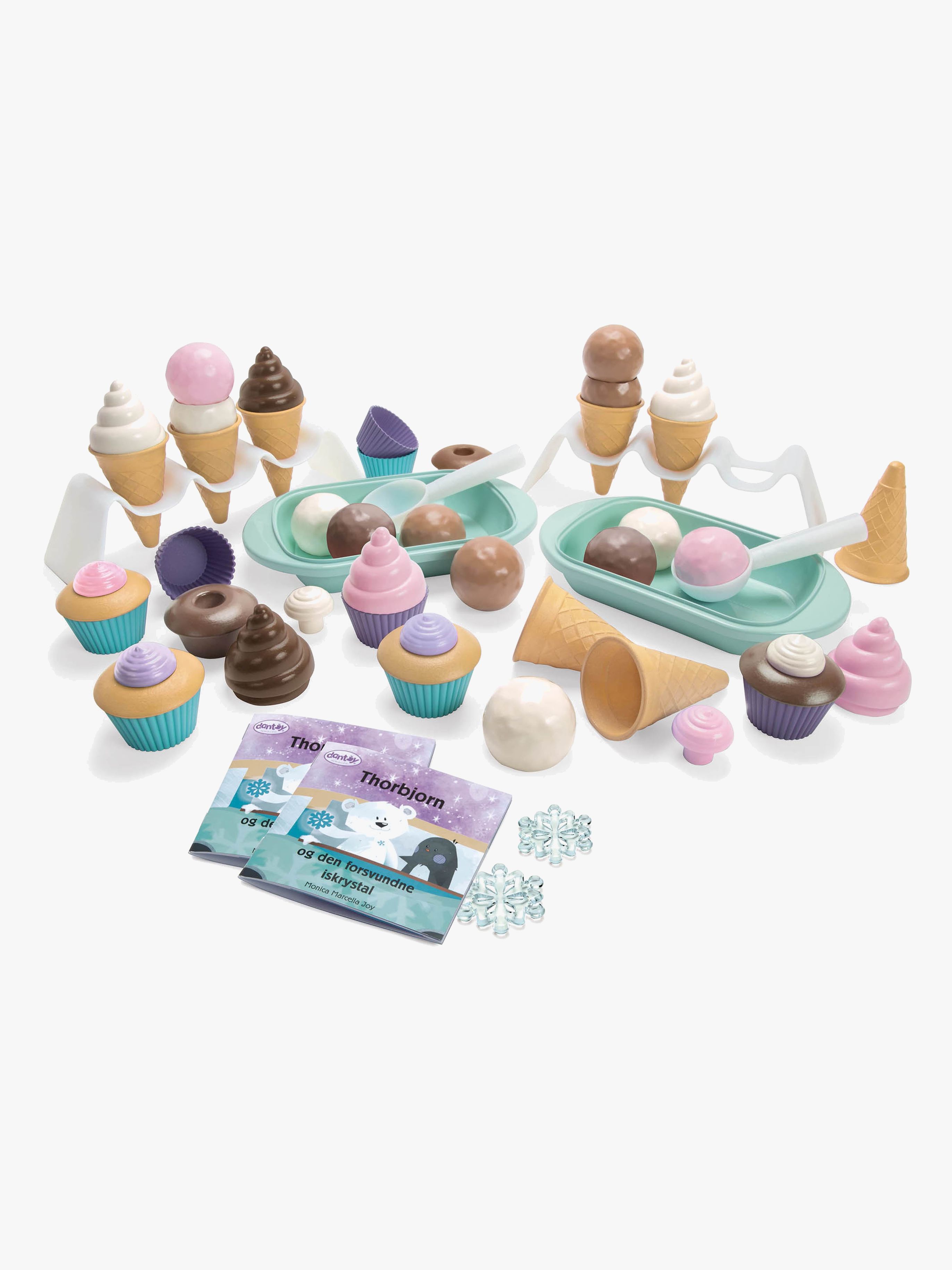 Dantoy  Muffins &  Glassar Lekset 56 Delar